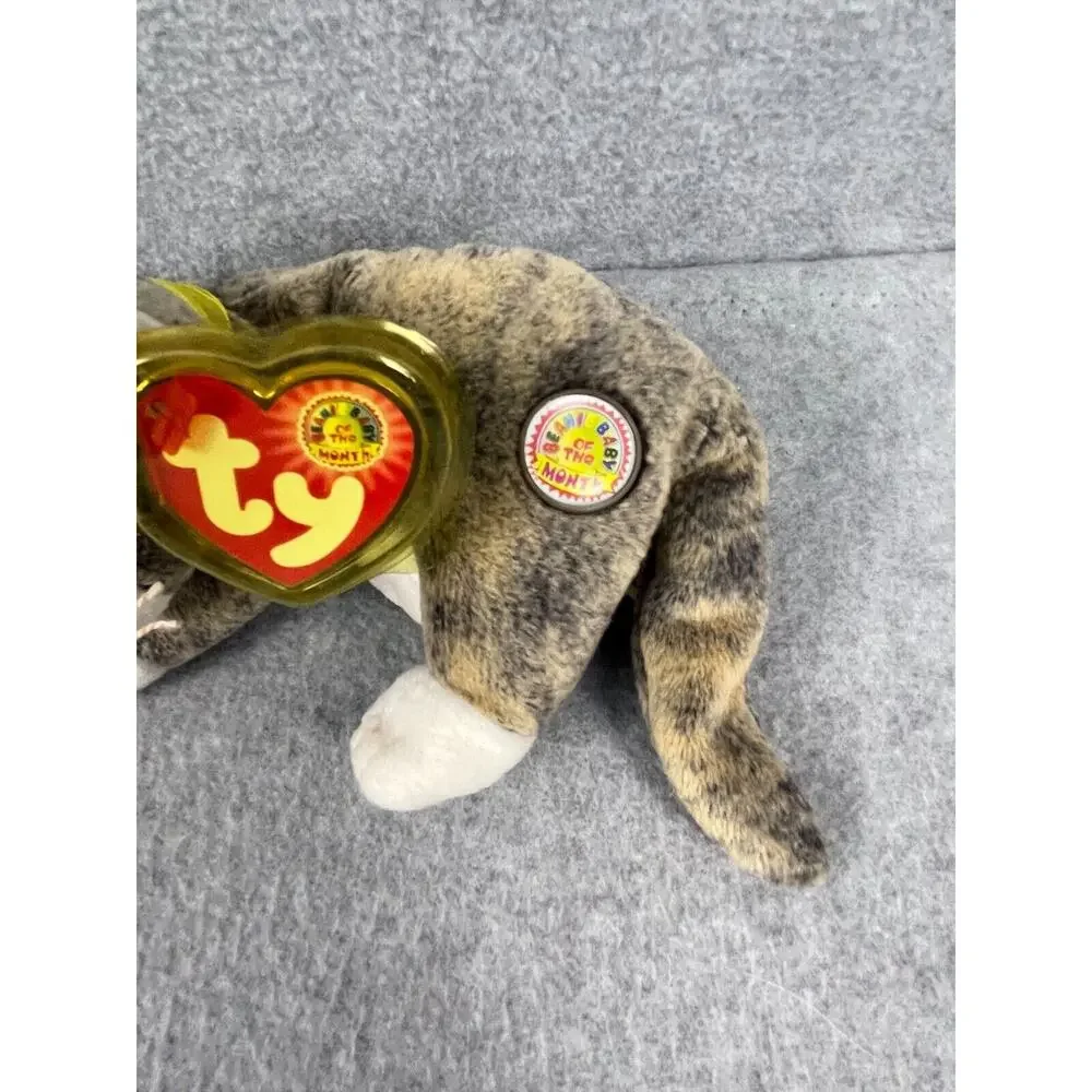 VTG‎ Beanie Babies Cappucino Bean Bag Plush Cat 6